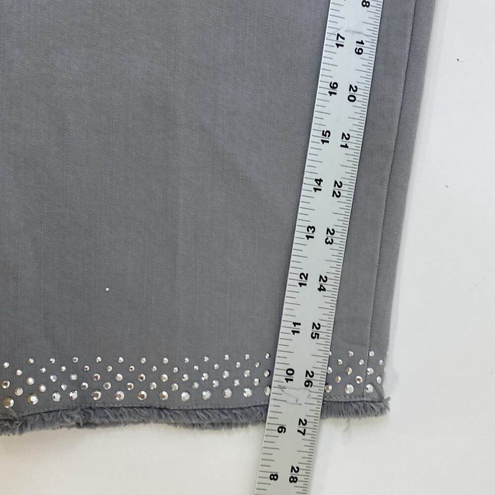 Ruby Rd. 22W Ankle Pants Gray - Picture 6 of 9